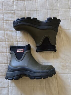 Hunter Eloise Lug Sole Waterproof Neoprene Boots